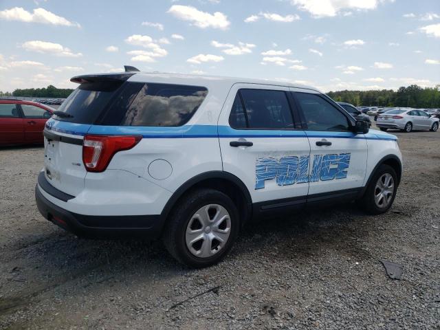 1FM5K8AR3JGA44414 - 2018 FORD EXPLORER POLICE INTERCEPTOR 白色 照片 3