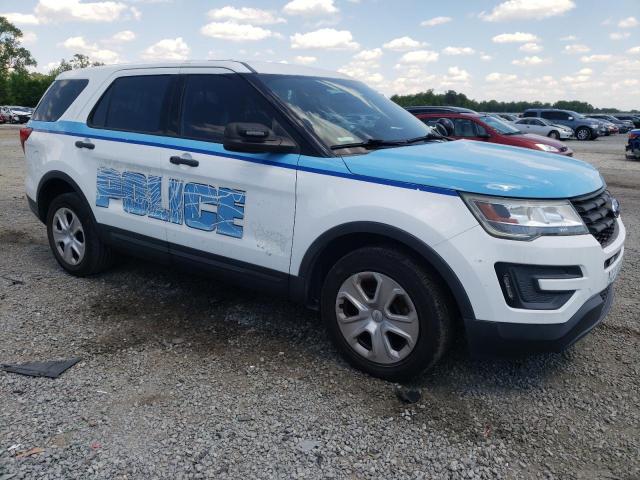 1FM5K8AR3JGA44414 - 2018 FORD EXPLORER POLICE INTERCEPTOR WHITE photo 4