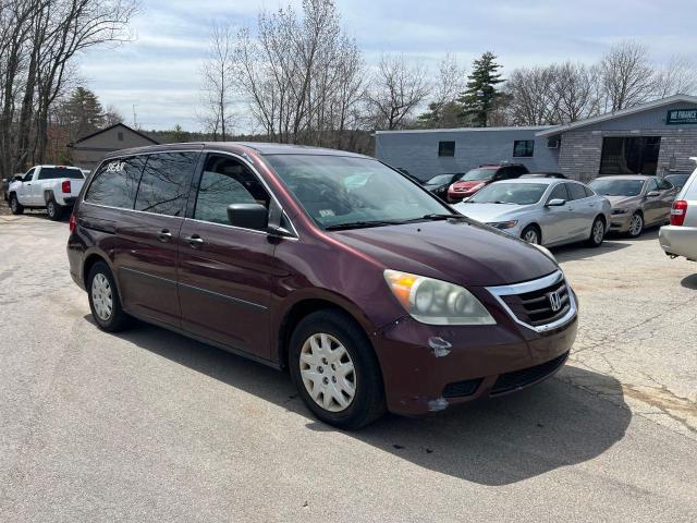 5FNRL38228B108039 - 2008 HONDA ODYSSEY LX BURGUNDY photo 1