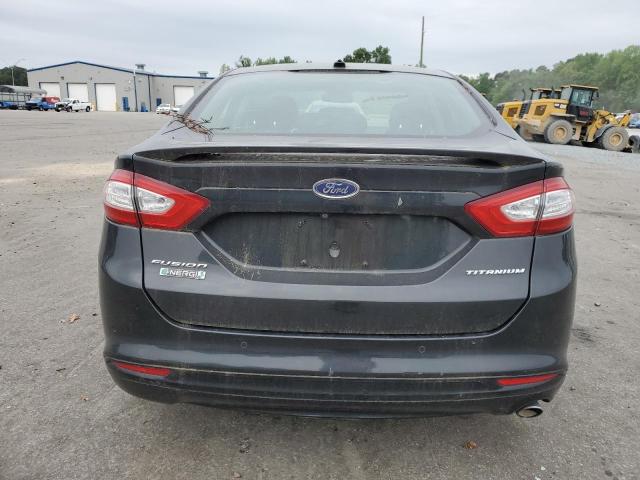 3FA6P0SU9ER378997 - 2014 FORD FUSION TITANIUM PHEV BLACK photo 6