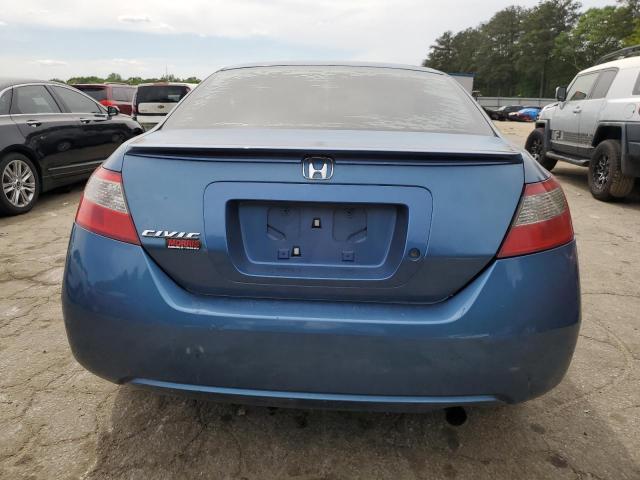 2HGFG1B66AH536298 - 2010 HONDA CIVIC LX BLUE photo 6