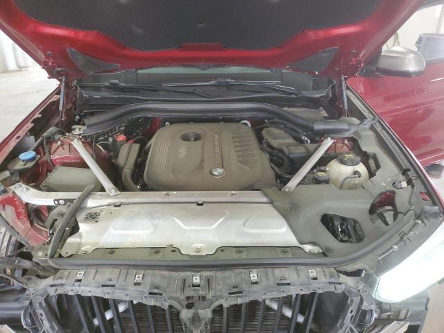 5UXUJ5C52KLA93450 - 2019 BMW X4 M40I BURGUNDY photo 12