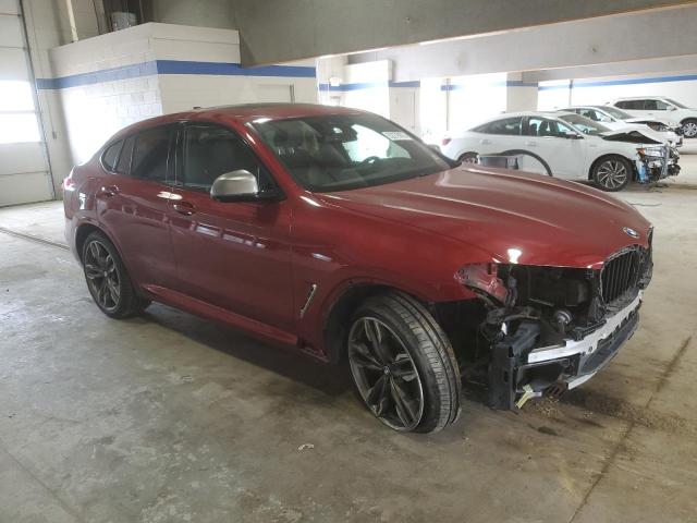 5UXUJ5C52KLA93450 - 2019 BMW X4 M40I BURGUNDY photo 4