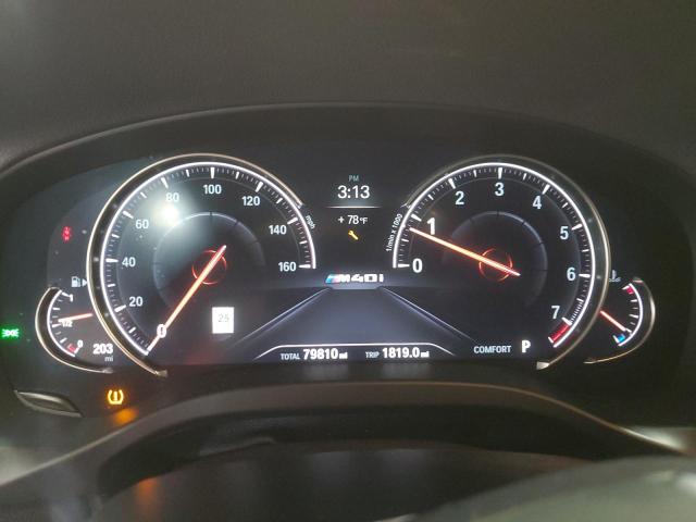 5UXUJ5C52KLA93450 - 2019 BMW X4 M40I BURGUNDY photo 9