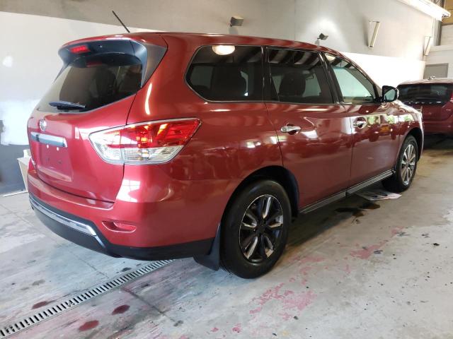 5N1AR2MN6EC727737 - 2014 NISSAN PATHFINDER S 勃艮第红 照片 3