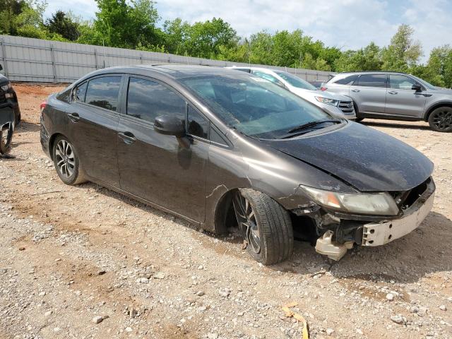 19XFB2F8XDE043917 - 2013 HONDA CIVIC EX BLACK photo 4