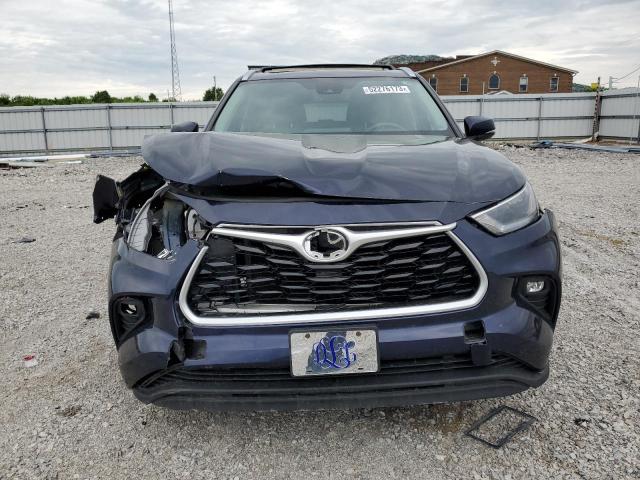 5TDGZRBH5MS062993 - 2021 TOYOTA HIGHLANDER XLE Mavi foto 5