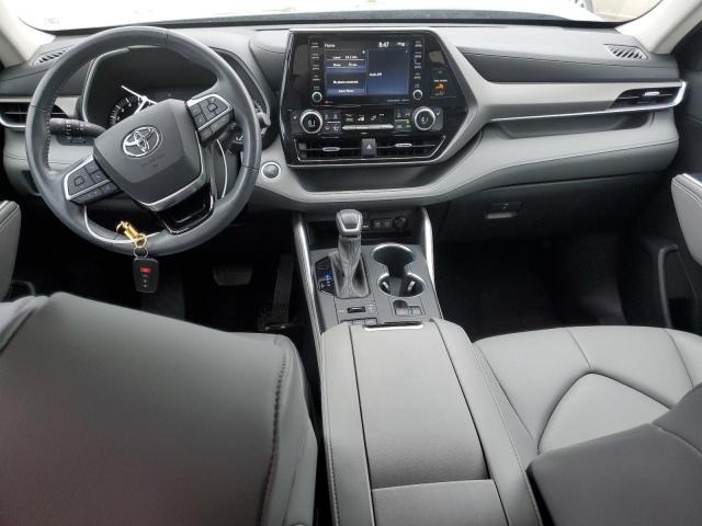 5TDGZRBH5MS062993 - 2021 TOYOTA HIGHLANDER XLE Mavi foto 8