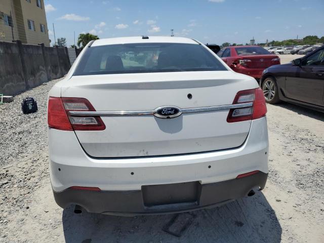 1FAHP2L8XKG109108 - 2019 FORD TAURUS POLICE INTERCEPTOR WHITE photo 6