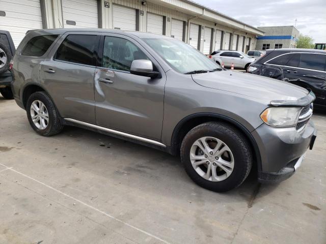 1C4RDJAG9DC584576 - 2013 DODGE DURANGO SXT GRAY photo 4