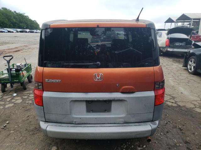 5J6YH18355L011656 - 2005 HONDA ELEMENT LX ORANGE photo 6