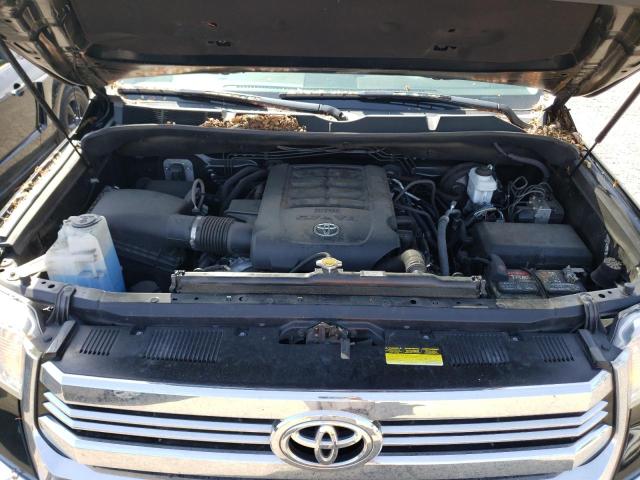 5TFUY5F11HX624450 - 2017 TOYOTA TUNDRA DOUBLE CAB SR/SR5 BLACK photo 11