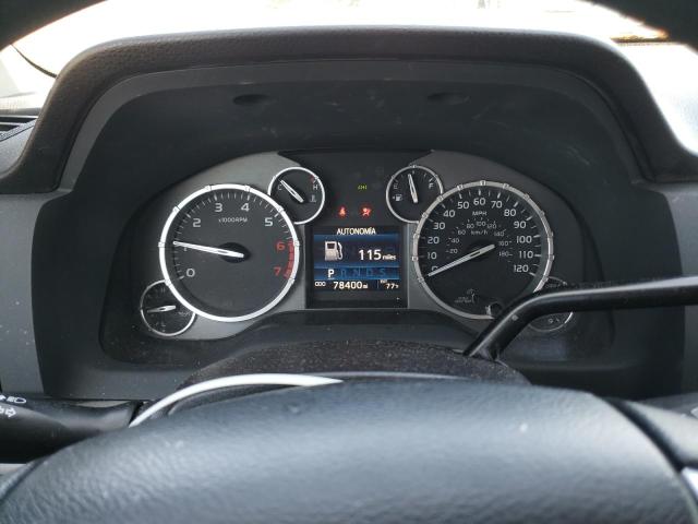 5TFUY5F11HX624450 - 2017 TOYOTA TUNDRA DOUBLE CAB SR/SR5 BLACK photo 9