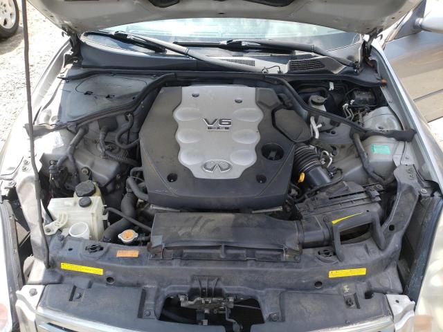 JNKCV51E36M517752 - 2006 INFINITI G35 GRAY photo 11