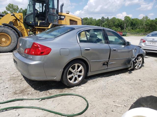 JNKCV51E36M517752 - 2006 INFINITI G35 GRAY photo 3