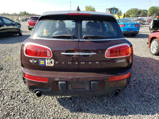 WMWLN9C55H2E48731 - 2017 MINI COOPER S CLUBMAN MAROON photo 6