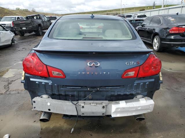 JNKCV61F49M052787 - 2009 INFINITI G37 BLUE photo 6