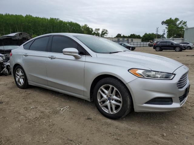 3FA6P0HD1ER147244 - 2014 FORD FUSION SE SILVER photo 4