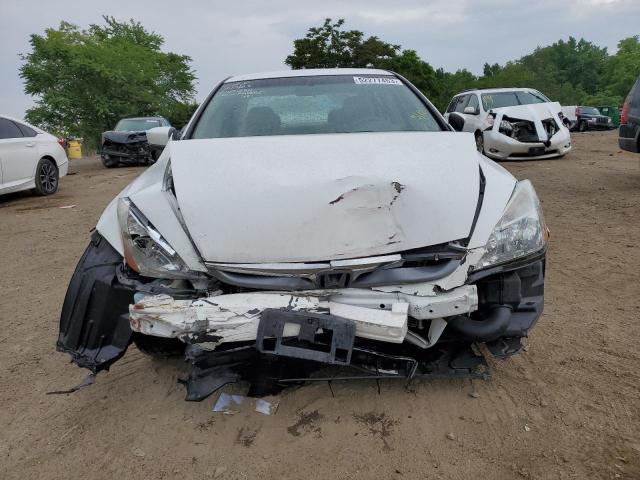 1HGCM56377A212108 - 2007 HONDA ACCORD SE WHITE photo 5