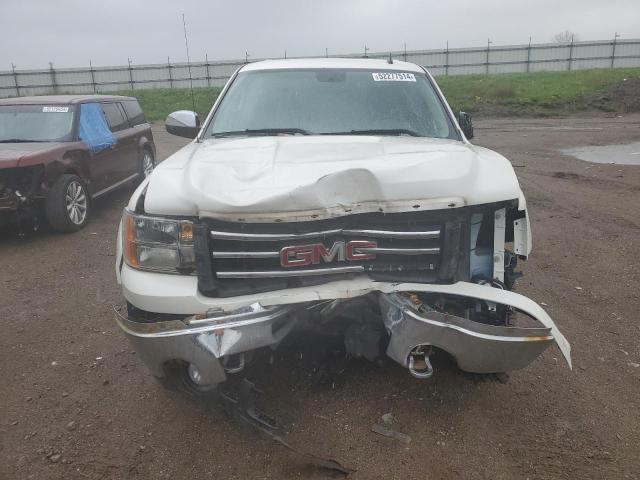 3GTP2WE77CG152486 - 2012 GMC SIERRA K1500 SLT WHITE photo 5