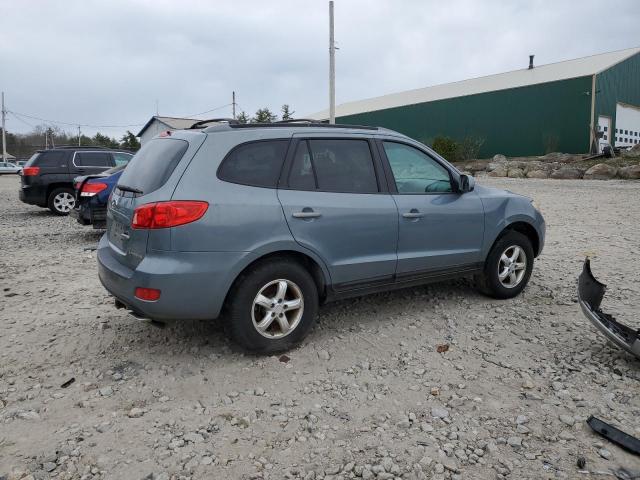 5NMSG13D57H085615 - 2007 HYUNDAI SANTA FE GLS BLUE photo 3