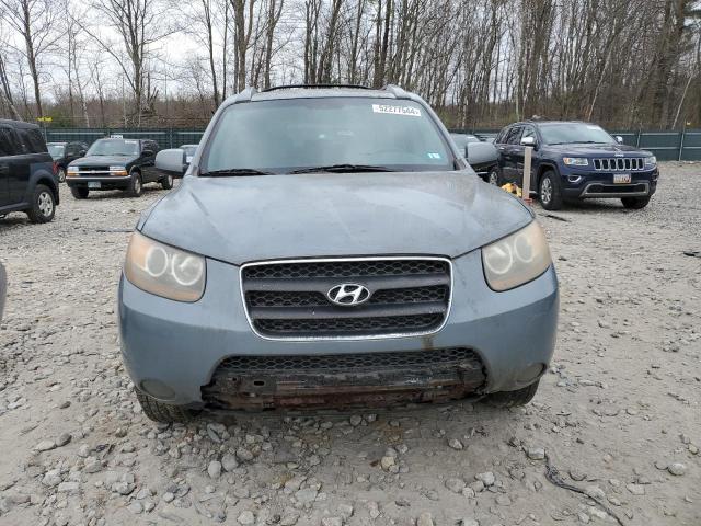 5NMSG13D57H085615 - 2007 HYUNDAI SANTA FE GLS BLUE photo 5