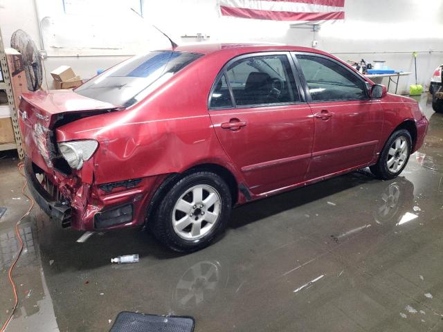 1NXBR32E55Z553084 - 2005 TOYOTA COROLLA CE RED photo 3