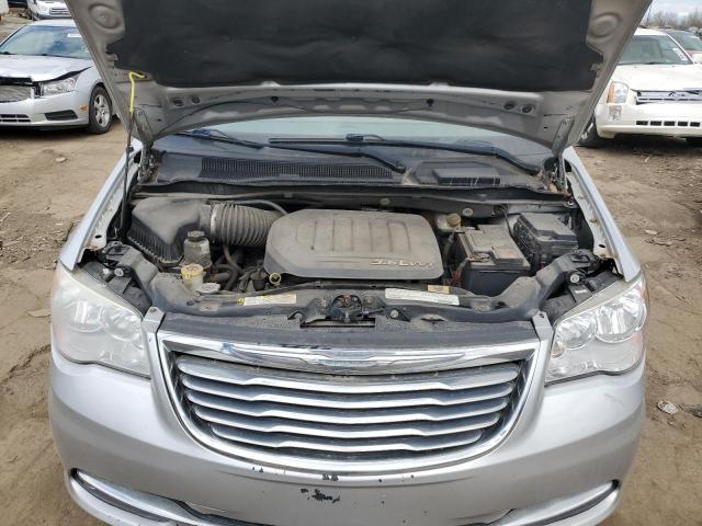 2C4RC1CG8CR124251 - 2012 CHRYSLER TOWN & COU TOURING L SILVER photo 12