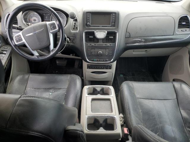 2C4RC1CG8CR124251 - 2012 CHRYSLER TOWN & COU TOURING L SILVER photo 8