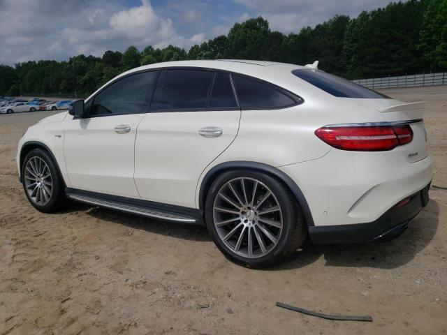 4JGED6EB3KA137272 - 2019 MERCEDES-BENZ GLE COUPE 43 AMG WHITE photo 2