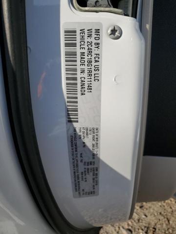 2C4RC1BG1RR111481 - 2024 CHRYSLER PACIFICA TOURING L WHITE photo 14