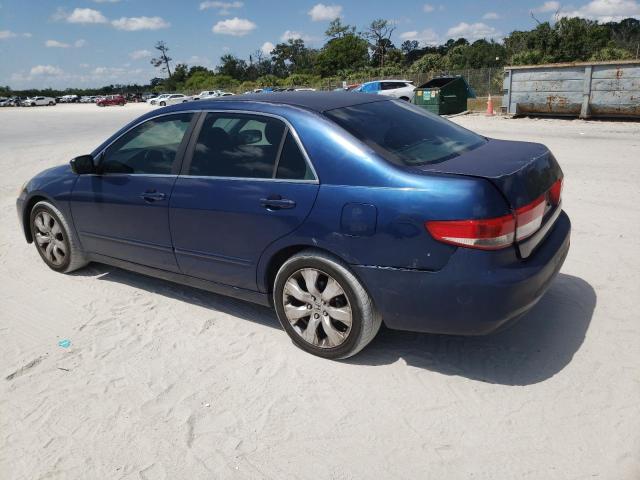 1HGCM66523A059493 - 2003 HONDA ACCORD EX BLUE photo 2