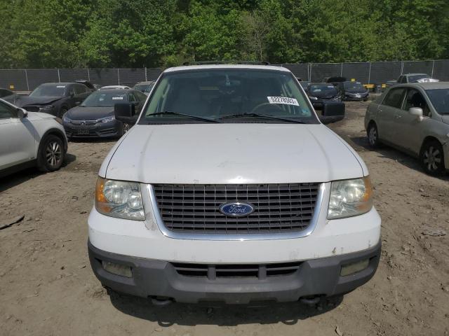 1FMPU16L54LB57906 - 2004 FORD EXPEDITION XLT WHITE photo 5