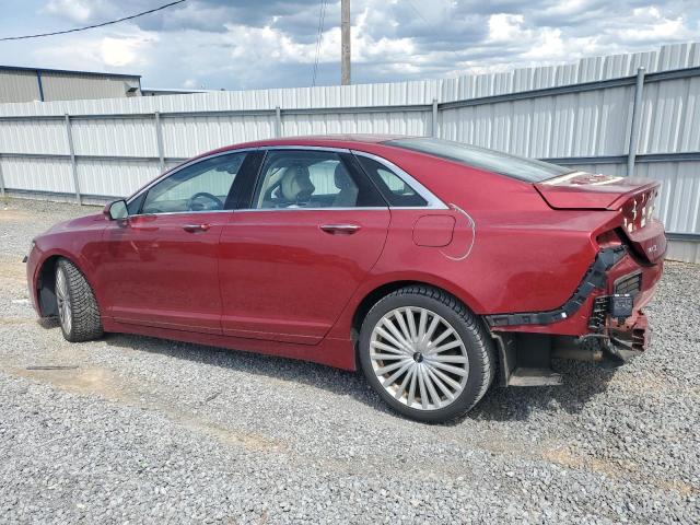 3LN6L5E91HR612947 - 2017 LINCOLN MKZ RESERVE RED photo 2