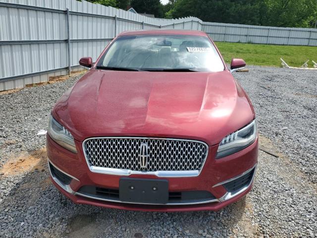 3LN6L5E91HR612947 - 2017 LINCOLN MKZ RESERVE RED photo 5