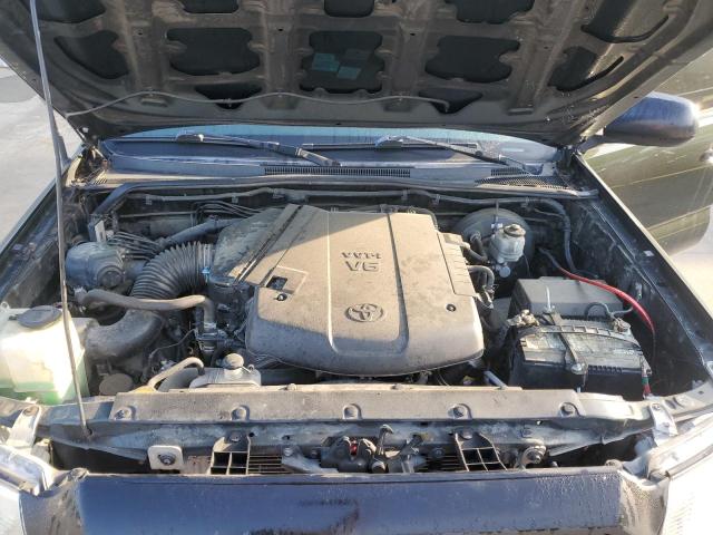 5TFJU4GN5DX045112 - 2013 TOYOTA TACOMA DOUBLE CAB PRERUNNER GREEN photo 11