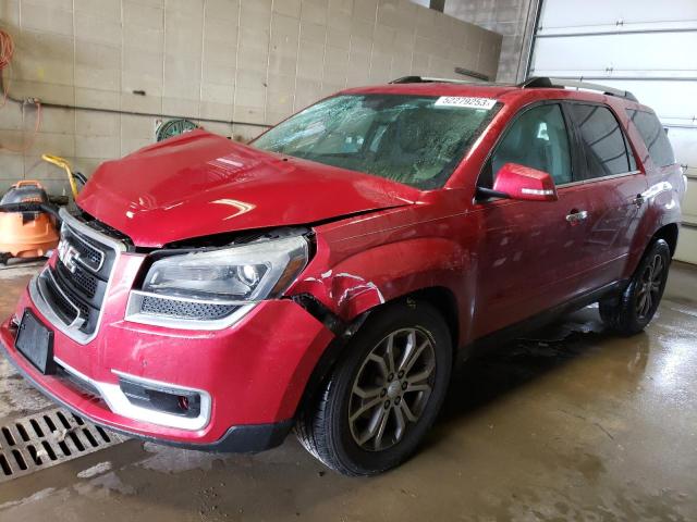 1GKKVRKD7DJ243517 - 2013 GMC ACADIA SLT-1 RED photo 1