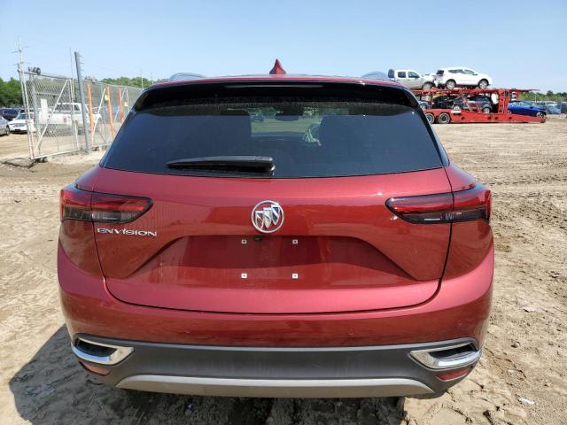 LRBAZLR44ND140083 - 2022 BUICK ENVISION PREFERRED Tünd qırmızı foto 6
