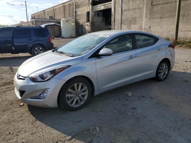 5NPDH4AE2EH493735 - 2014 HYUNDAI ELANTRA SE SILVER photo 1