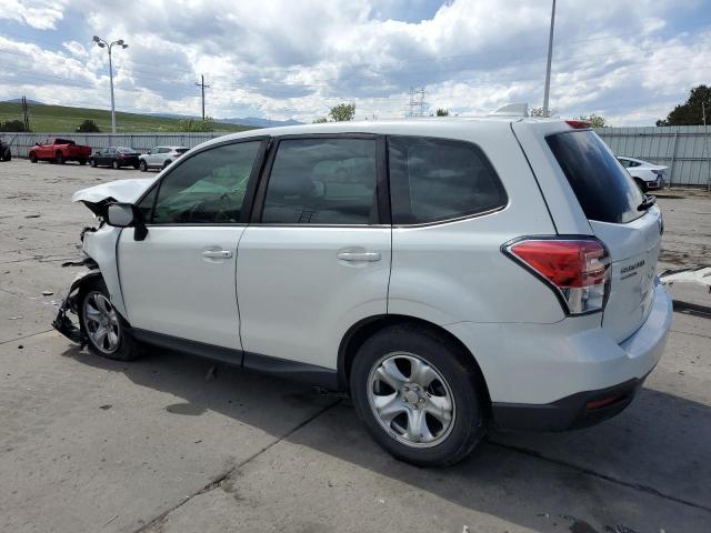 JF2SJAAC6JH416918 - 2018 SUBARU FORESTER 2.5I WHITE photo 2