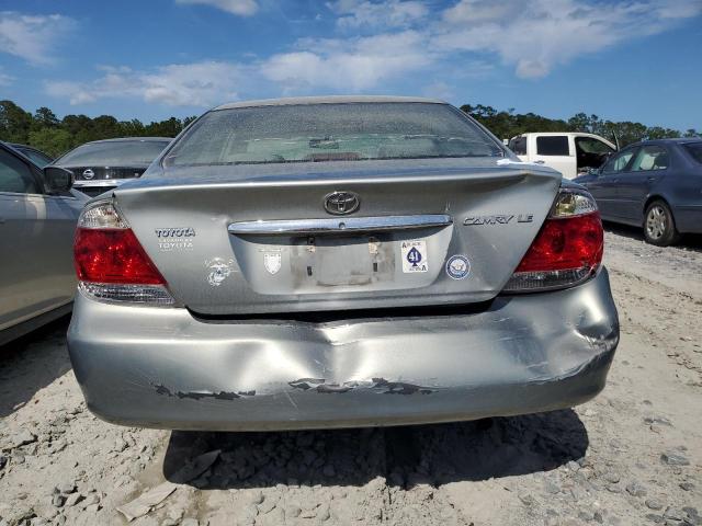 4T1BE32K15U518317 - 2005 TOYOTA CAMRY LE SILVER photo 6