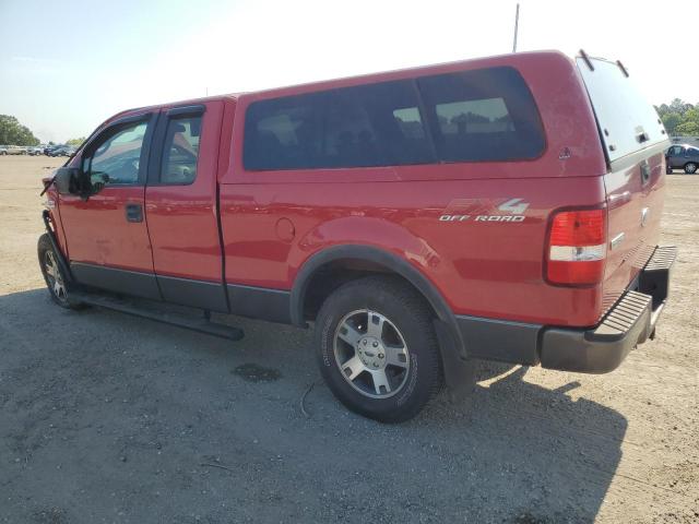 1FTPX14545NA91029 - 2005 FORD F150 RED photo 2