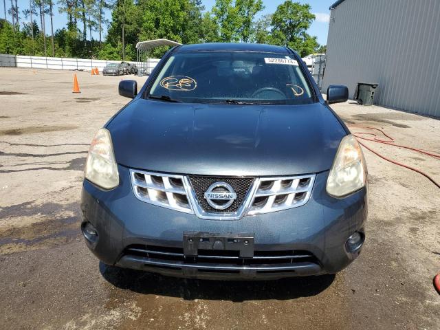 JN8AS5MV0DW613731 - 2013 NISSAN ROGUE S BLUE photo 5