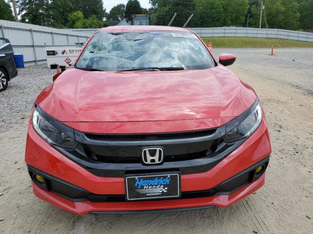 2HGFC2F80LH591359 - 2020 HONDA CIVIC SPORT 红色 照片 5