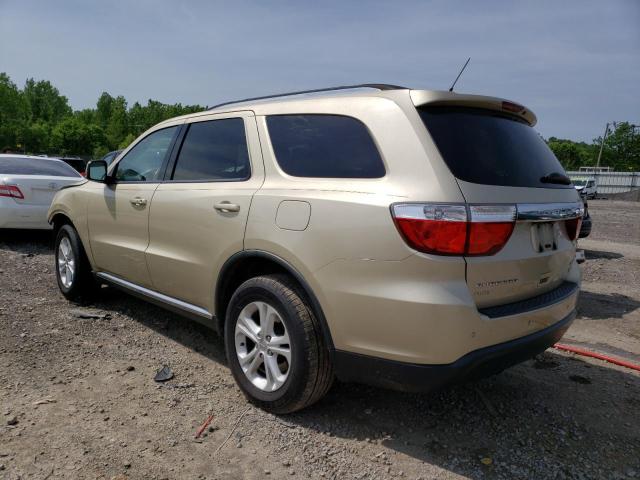 1D4RE4GG0BC692901 - 2011 DODGE DURANGO CREW BEIGE photo 2