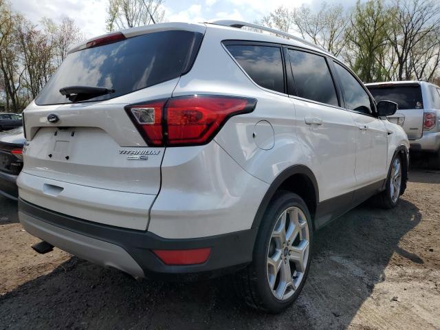 1FMCU9J97KUC28944 - 2019 FORD ESCAPE TITANIUM WHITE photo 3