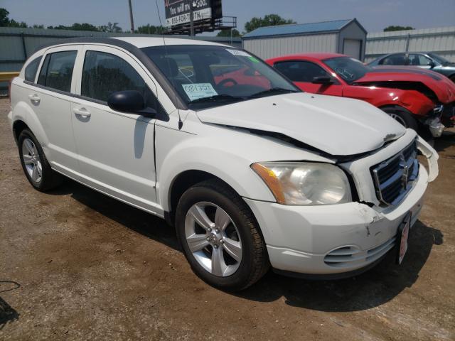 1B3CB4HA8AD534273 - 2010 DODGE CALIBER SXT WHITE photo 1