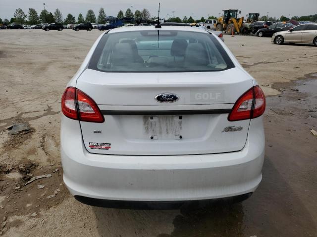 3FADP4BJXDM176136 - 2013 FORD FIESTA SE WHITE photo 6