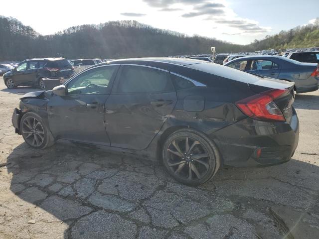 2HGFC2F85MH536794 - 2021 HONDA CIVIC SPORT BLACK photo 2