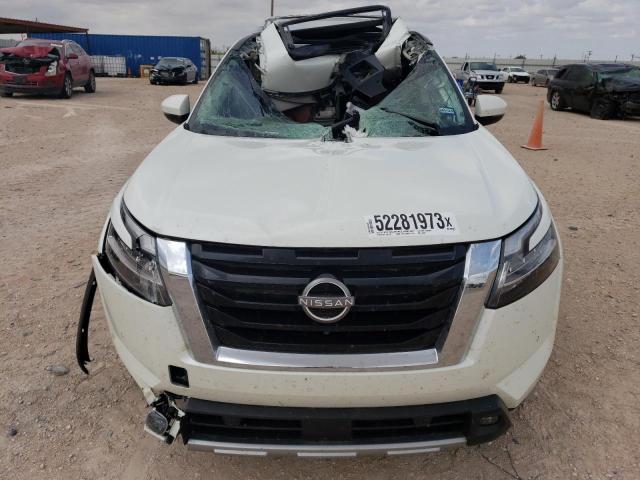 5N1DR3DJXPC257859 - 2023 NISSAN PATHFINDER PLATINUM WHITE photo 5